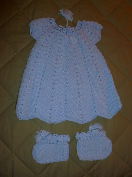 Baby set in blue