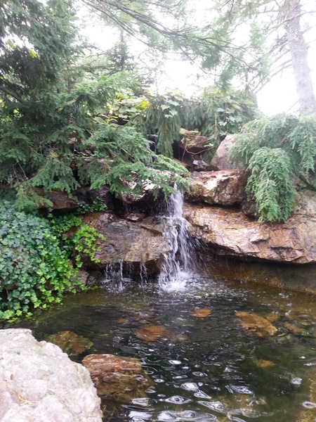 Can't you hear the gurgling water?