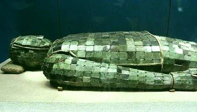 Wealthy ancient Chinese people used jade burial suits (https://www.quora.com/What-is-the-significance-of-jade-in-Chinese-culture)