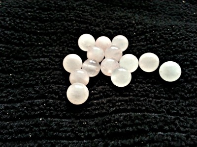 Rose Quartz round 8 mm beads